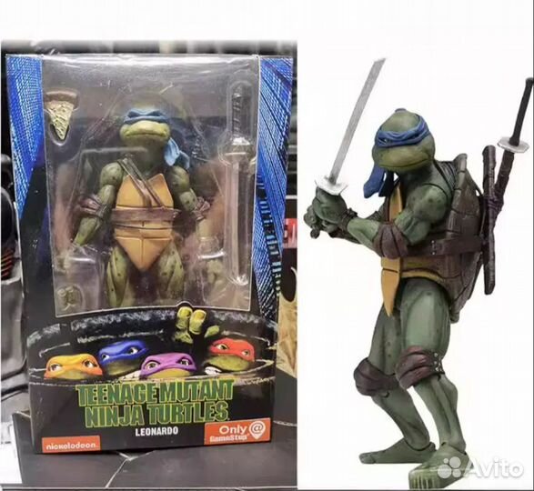 Черепашки ниндзя Turtles оригинал Neca