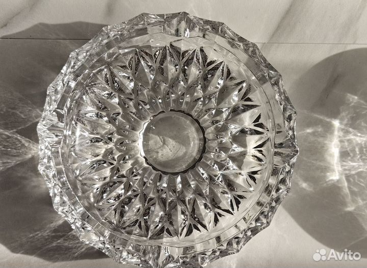 Хрустальные пепельницы СССР