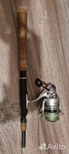 Shimano спиннинг + чехол, катушка Orra SX30