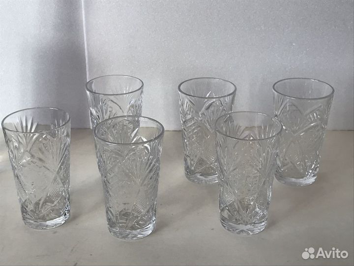 Стопки для водки 6 штук (ссср)