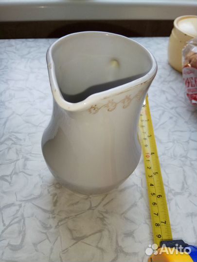 Сливочник кувшин 0.5 литра клеймо фарфор СССР