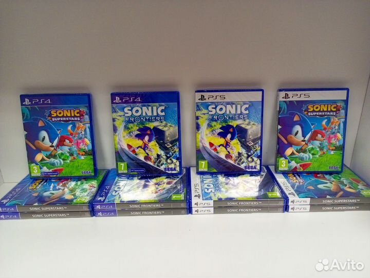 Sonic frontiers superstars ps4 ps4 новый