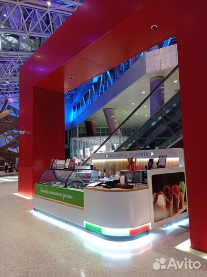 Островок мороженого + производство, формат Премиум