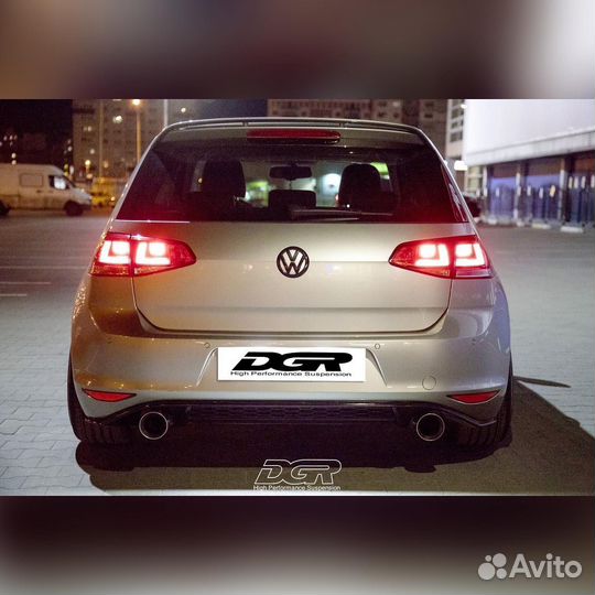 VW Golf 8 Койловеры DGR винтовая подвеска