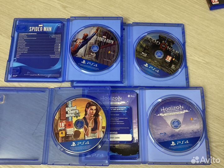 Диски ps4