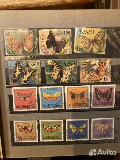 Альбом с почтовыми марками