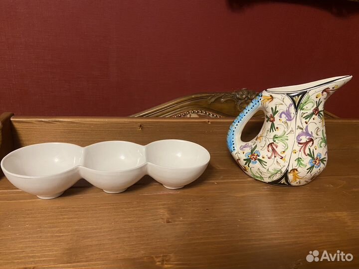 Соусница, вазочка для саше, ваза - кувшин