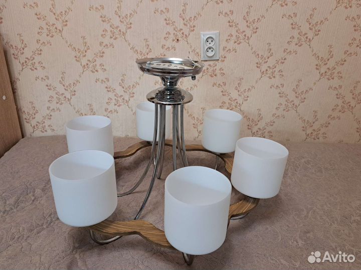 Люстра потолочная бу