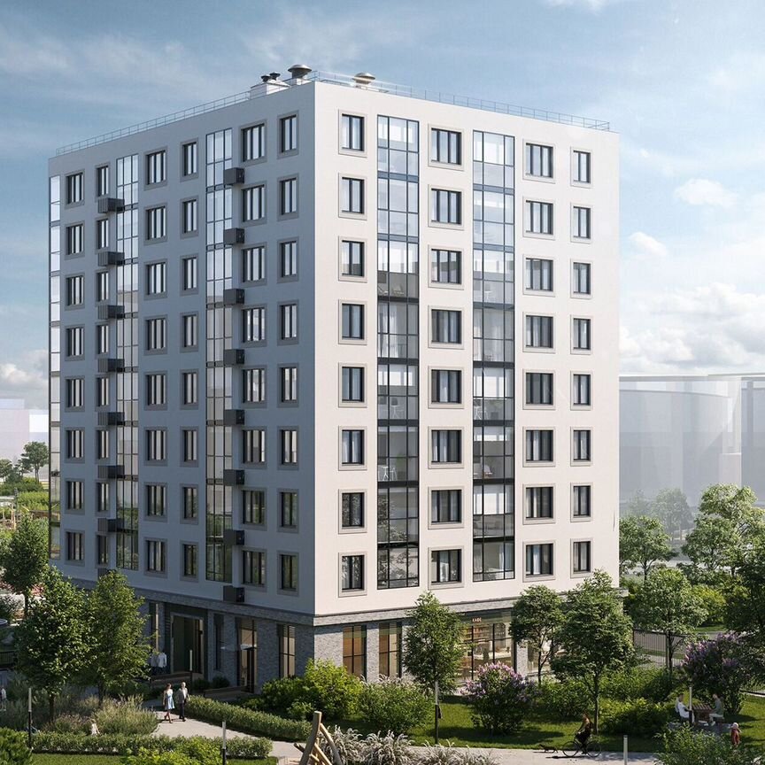 1-к. квартира, 36,7 м², 2/9 эт.