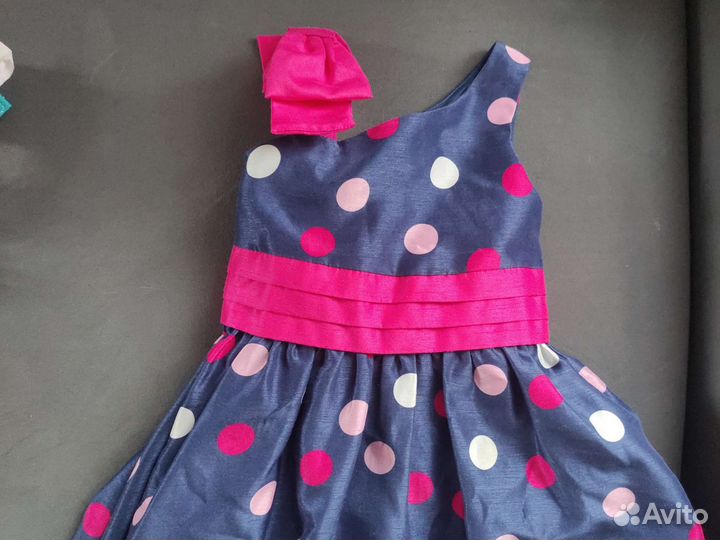 Праздничное платье для девочки 116 пакетом