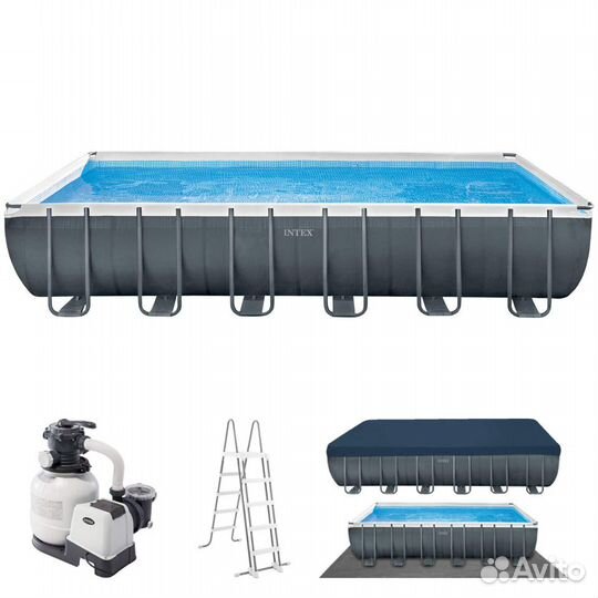 Каркасный бассейн intex 26364 732х366х132 см