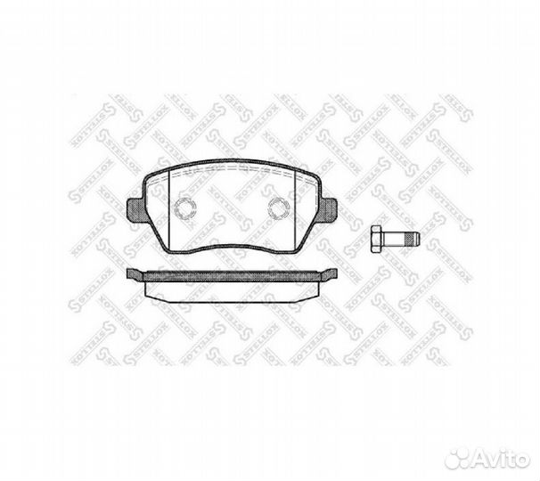 Колодки тормозные Nissan Micra 12