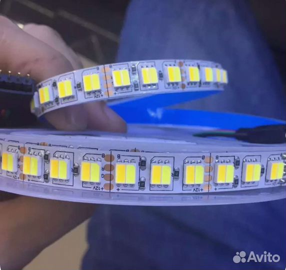 Лента светодиодная Хол+Тёплый Белый 5 метр