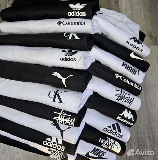 Футболки из хлопка, авито-дocтaвкa