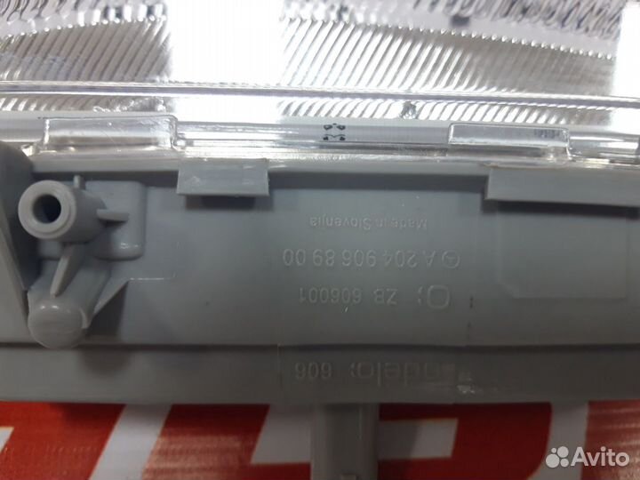 Левый дневной ходовой огонь Mercedes w204 w212