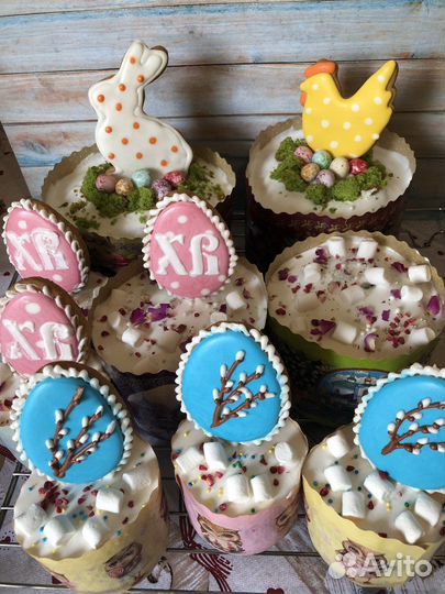 Пасхальный кулич, пряники