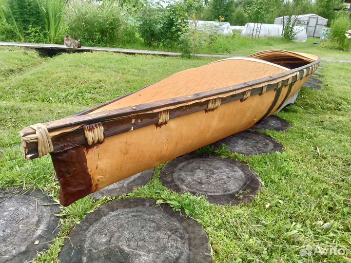 Байдарка из бересты
