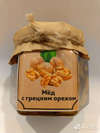 Мед с орехами