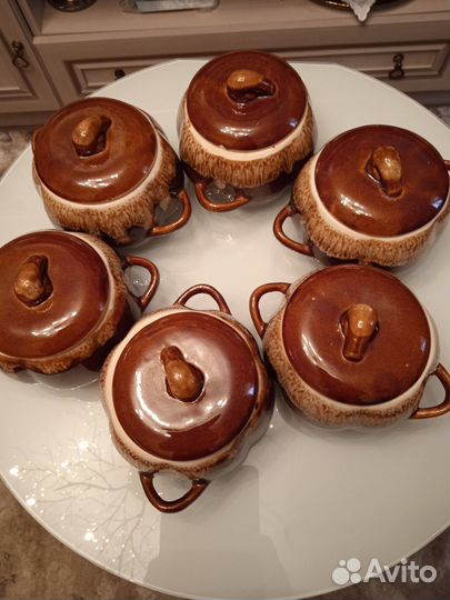 Горшочки для запекания керамические