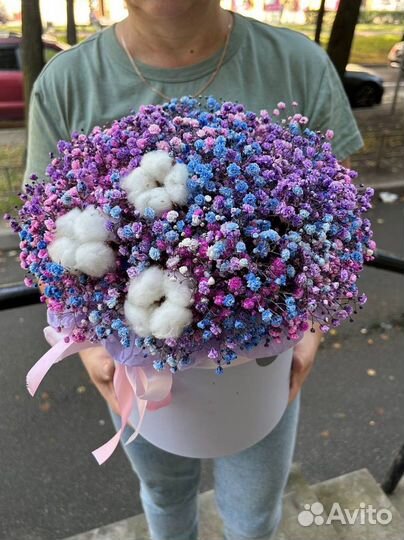 Букет из гипсофилы