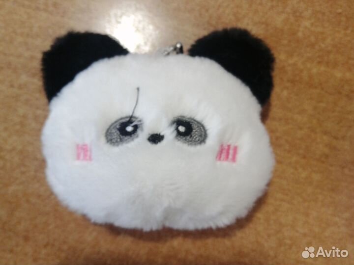 Мягкий брелок панда