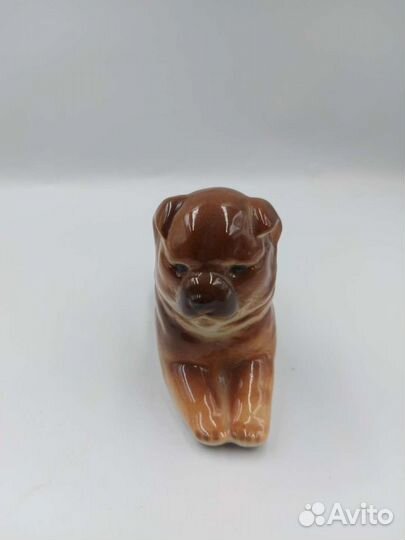 Статуэтка собака чау чау лфз СССР