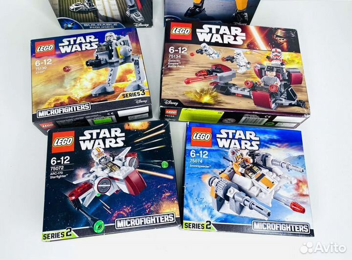 Новые Lego Star Wars снятые с производства,цена от