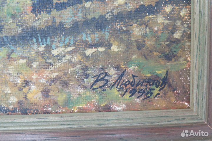Картина маслом. Пейзаж
