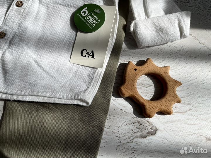 Рубашка и брюки для мальчика 86 92