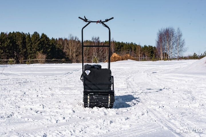 Мотобуксировщик Бурлак М2 LRK 9 л.с