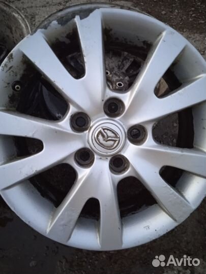 Литые диски на mazda 3 r16