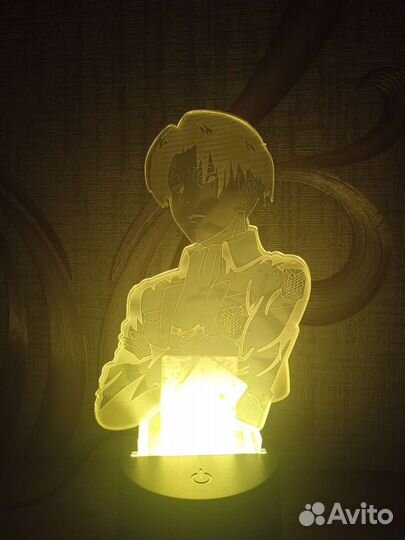 Аниме Ночники: Леви Аккерман и Май Сакурадзима