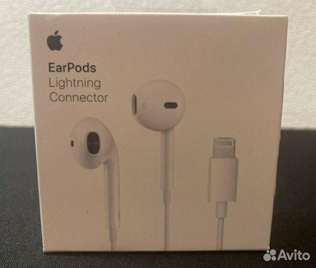 Новые наушники Apple EarPods Lightning(mmtn2ZM/A)