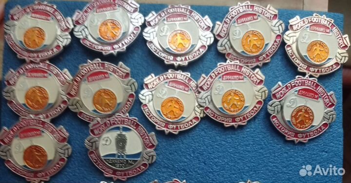 Знаки и значки СССР, история футбола, клубы