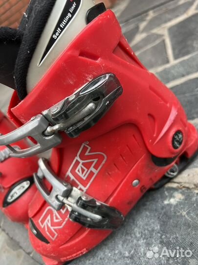 Детские горные лыжи с ботинками