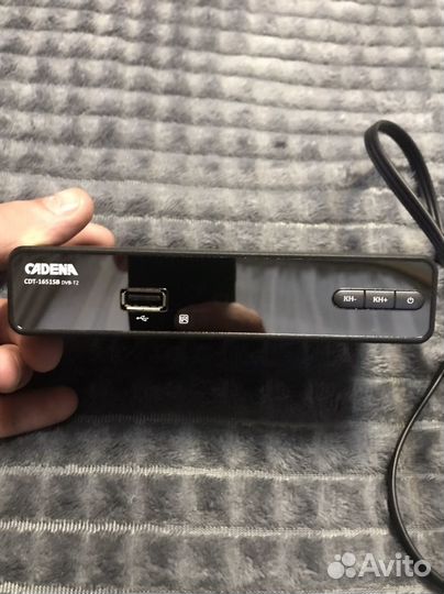Тв приставка cadena cdt-1651sb
