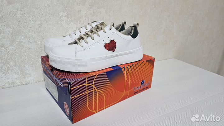 Белые женские кеды 40 размер