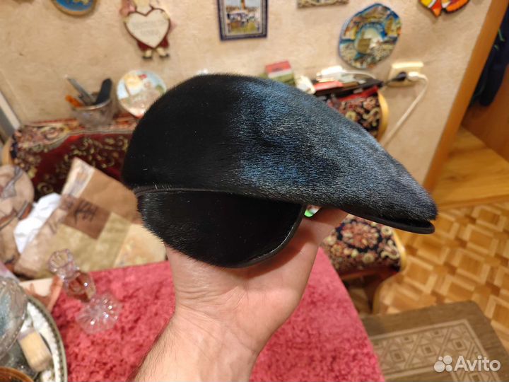 Мужская норковая кепка