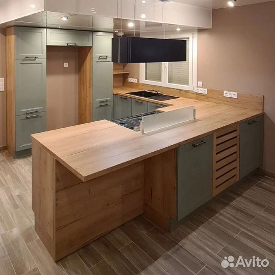 Кухонный гарнитур угловой