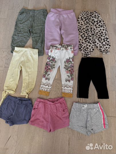 Одежда и обувь пакетом для девочек 92-98