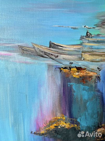 Картина на холсте акрил 40х55