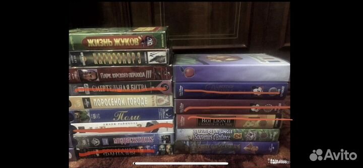 VHS кассеты. фильмы/мультфильмы детские