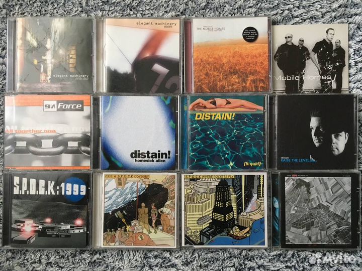 CD Синти,98 дисков (Assemblage23,Colony 5 и др.)