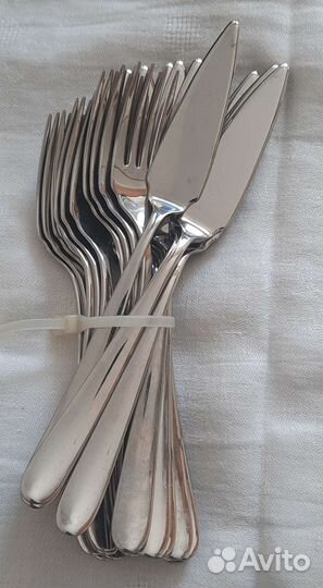 Набор столовых приборов для рыбы. Италия