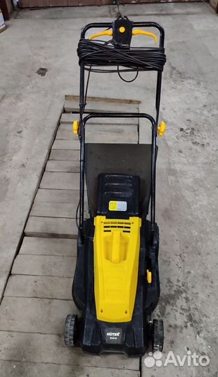 Газонокосилка электрическая бу