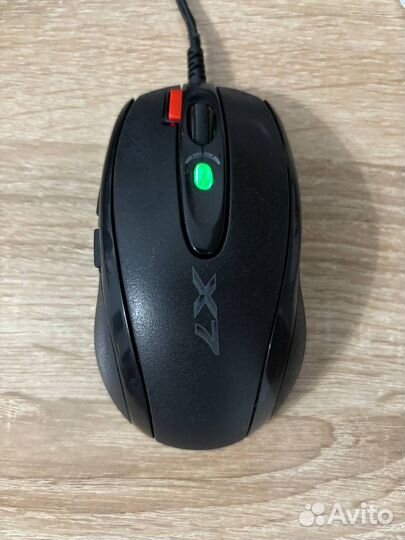 A4Tech Игровая мышь проводная X-710BK