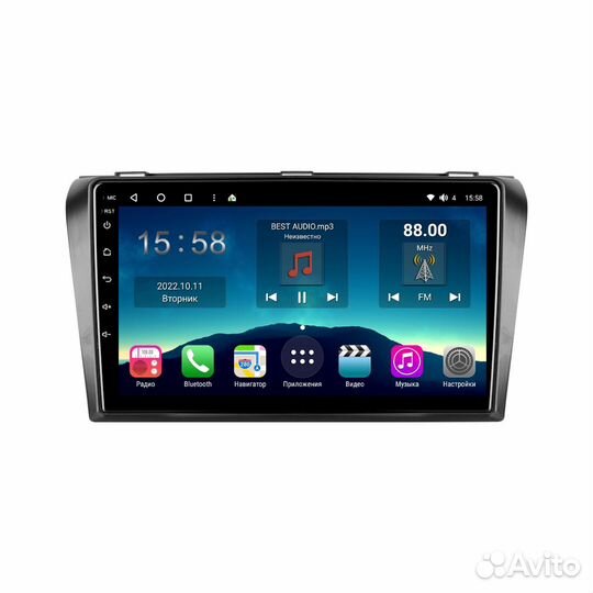 Магнитола mazda 3 BK 2003-2009