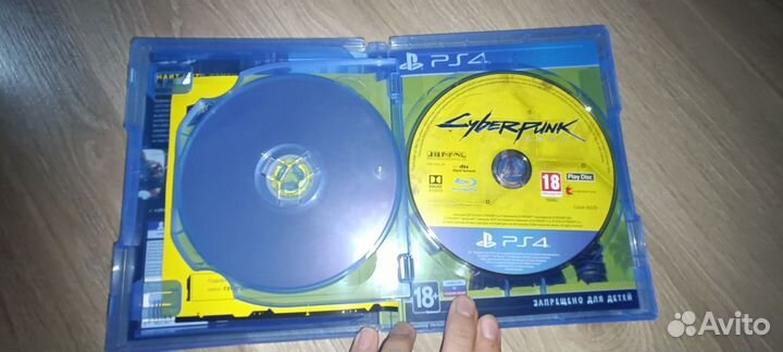 Cyberpunk 2077 ps4 2 диска