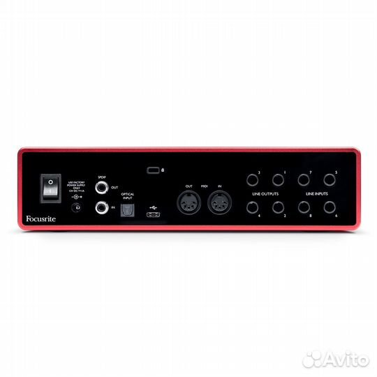 Звуковая карта focusrite Scarlett 18i8 3rd Gen