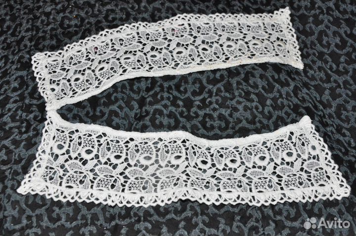 Накладные воротнички, ткани СССР